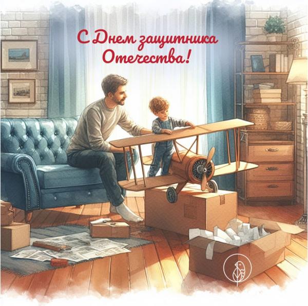 Поздравление с днём защитника Отечества!