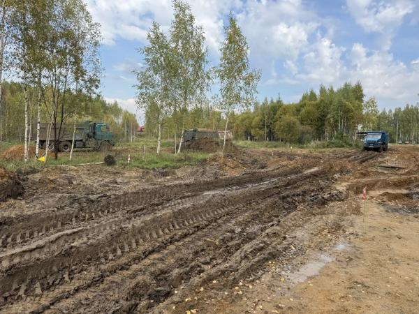 Строительство дорожной сети коттеджного посёлка Волжские Рассветы